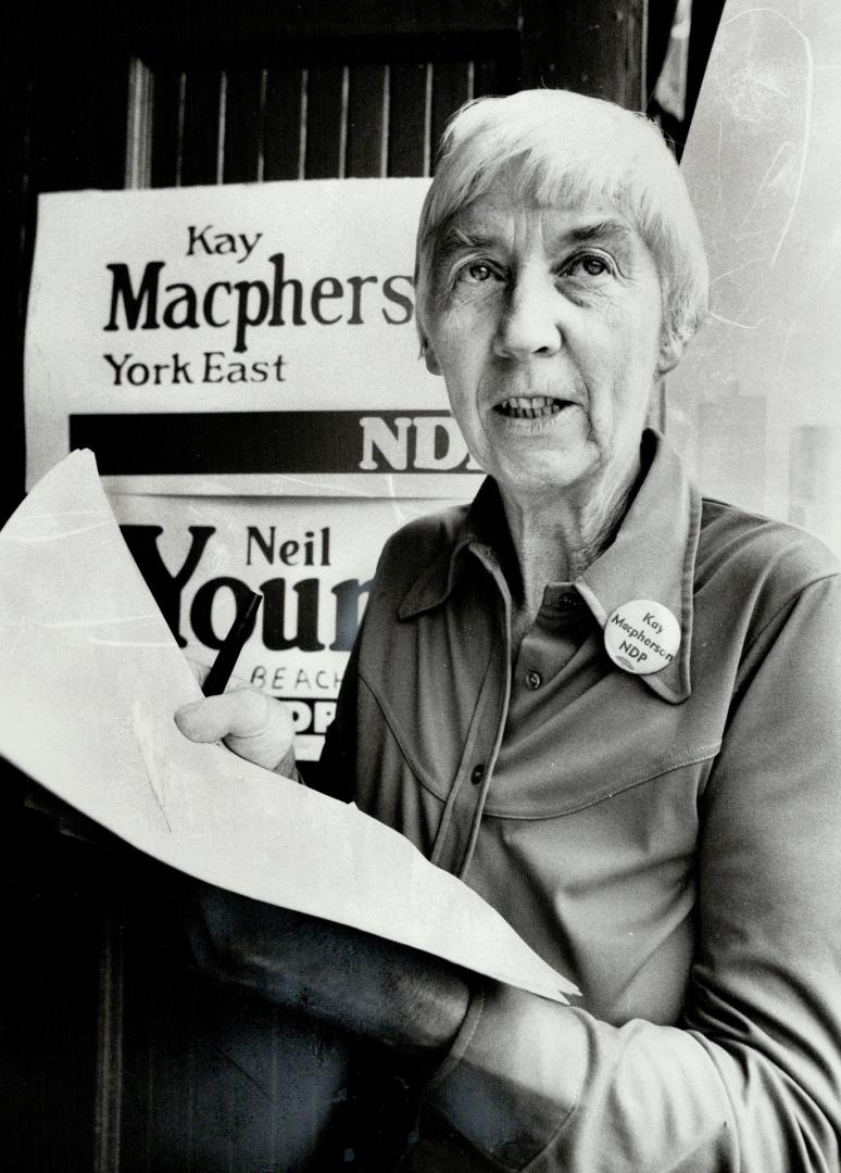 Kay Macphersn scored 12 out of 15