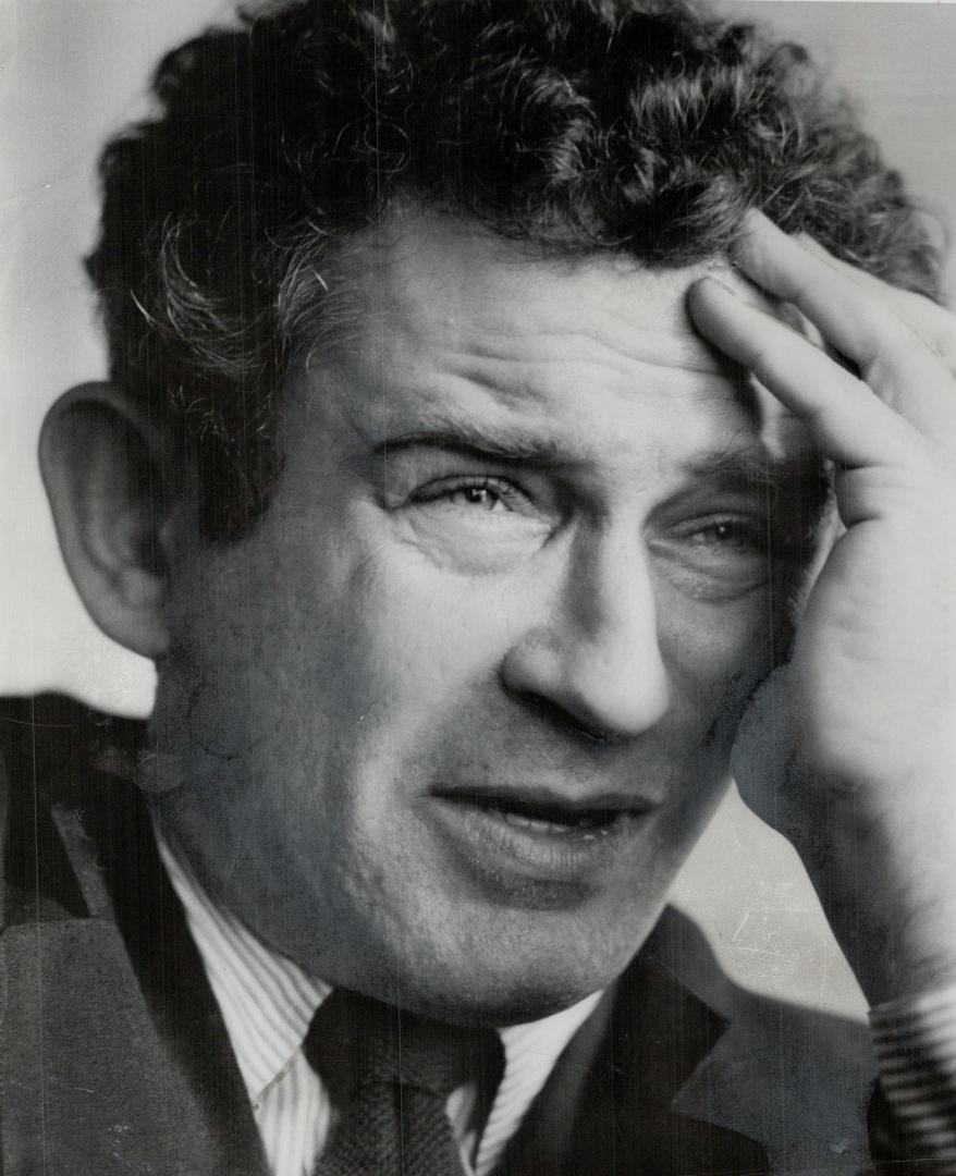 Norman Mailer. A writer has to keep the press interested