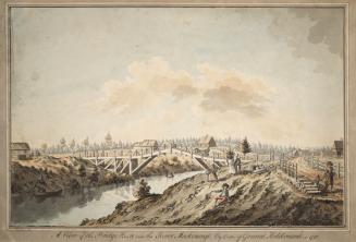A View of the Bridge Built over the River Maskinongé, Maskinongé, Quebec