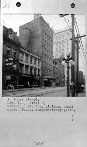 Mossop Hotel, 56 Yonge Street