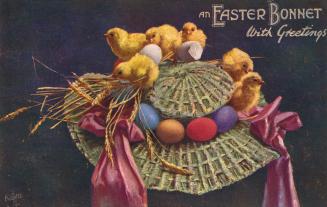 An Easter Bonnet with Greetings