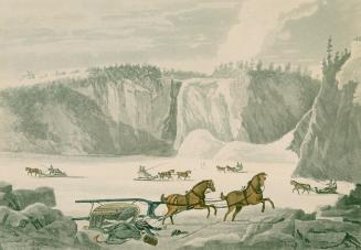 Fall of Montmorenci in Winter (RiviÃ¨re Montmorency, QuÃ©bec, c.1794?)