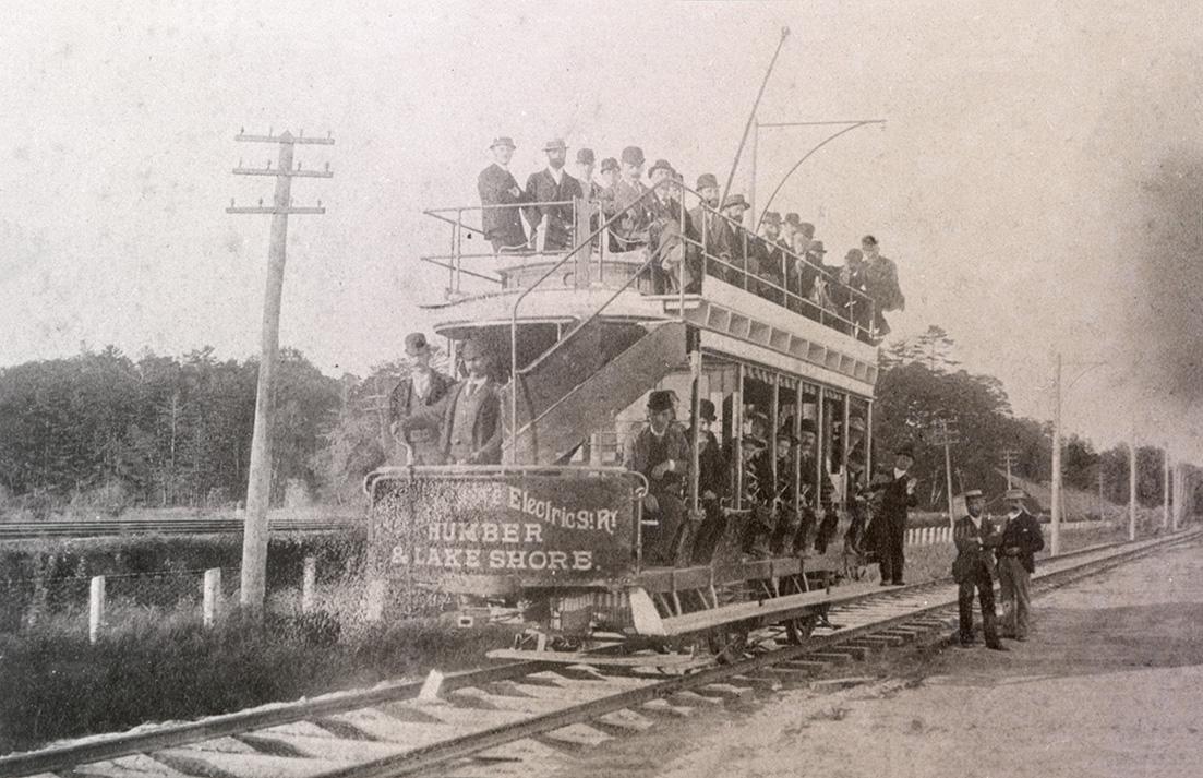 Toronto and Mimico Electric Railway and Light Company? on Lakeshore Rd.?