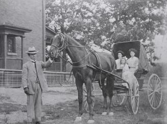 William James Corrigan,  house, St. Clair Ave. W., north side, west of Vaughan Rd.; looking south east.  Toronto, Ont.