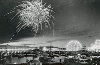 Ontario place closes in a blaze of glory