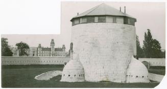Fort Frederick, Kingston, Ont., erected in 1846. The Royal Military College is in the background.