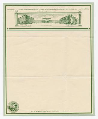 (Letterhead) We pay particular attention to the comfort of ladies and children travelling alone