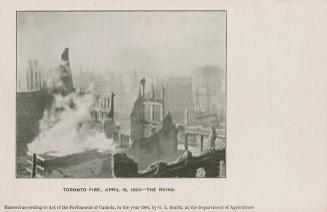 Toronto Fire, April 19, 1904 - The Ruins