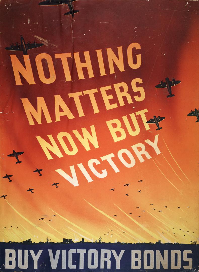 Nothing matters now but victory