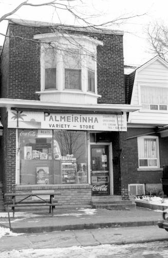 Palmeirinha Variety - Store, Brock Avenue, west side, between College Street and Bloor Street West, Toronto, Ont.