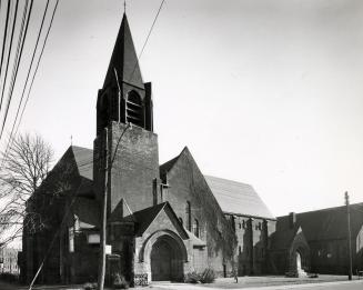 St. John the Evangelist Anglican Church (1893), Portland St., south west corner Stewart St., Toronto, Ont.