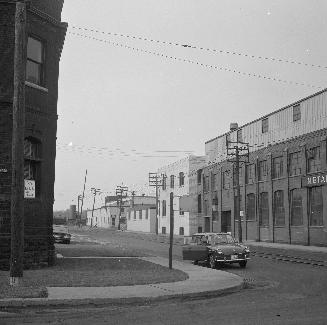 Sudbury Street looking west from the corner of Dovercourt Road. Toronto, Ont.