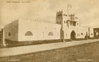 East African building, British Empire Exhibition, 1924