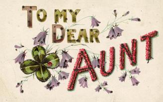 To my dear aunt