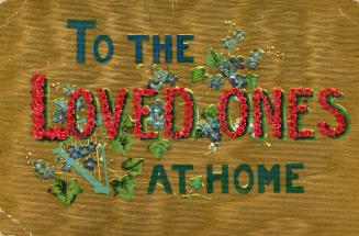 To the loved ones at home
