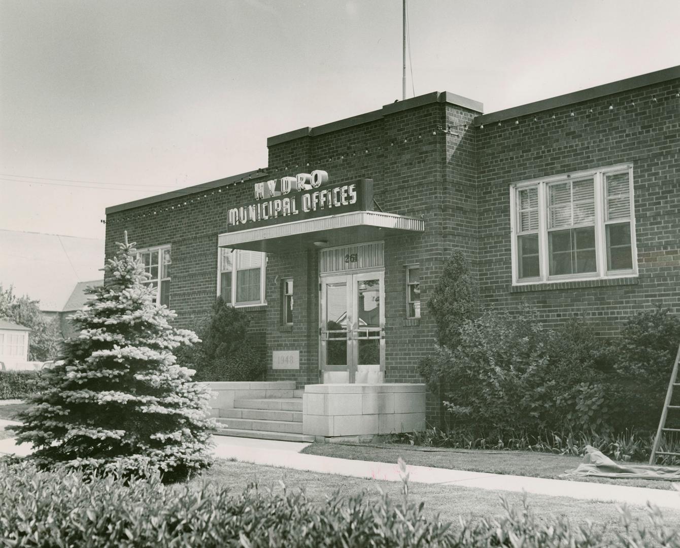 Hydro Municipal Offices in Mimico, Ont.