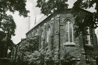 St. Alban-the-Martyr Anglican Church, Howland Avenue, northwest corner of Barton Avenue, Toronto, Ontario.