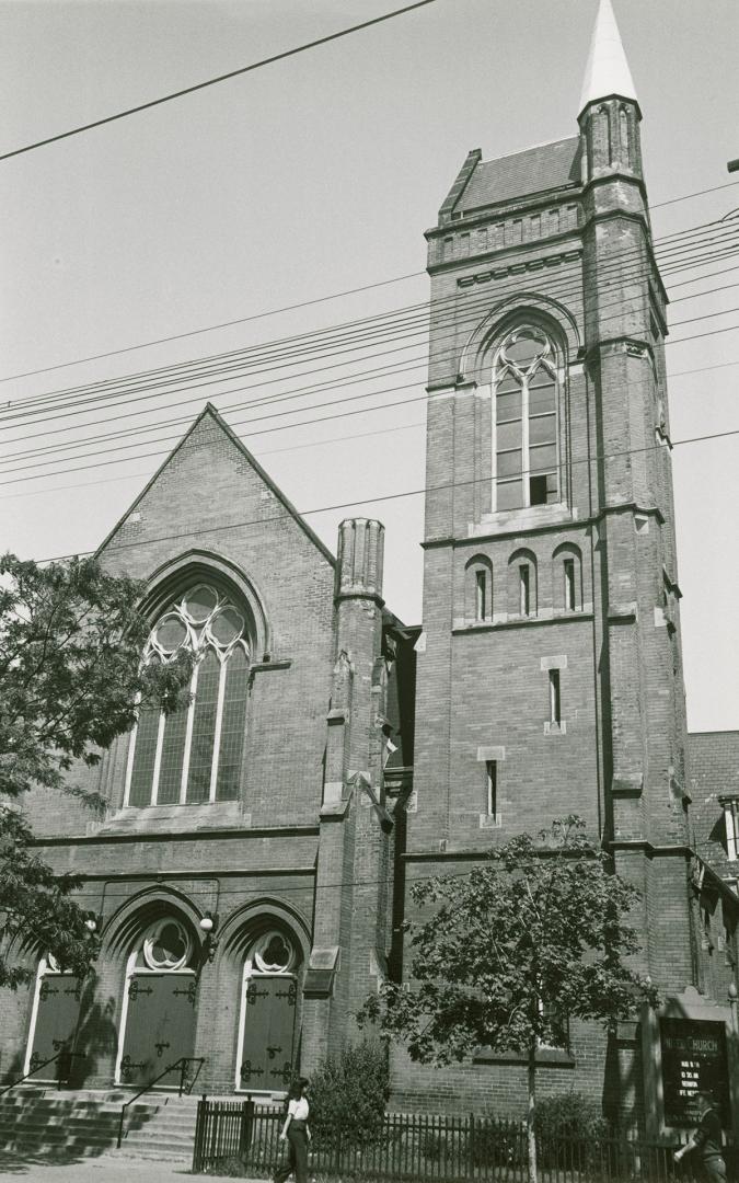 College St. Presbyterian (United) Church, College Street, northwest corner of Bathurst Street, Toronto, Ontario.