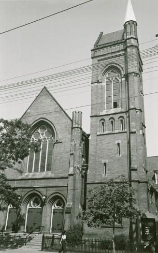 College St. Presbyterian (United) Church, College Street, northwest corner of Bathurst Street, Toronto, Ontario.