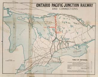 Ontario Pacific Junction Railway and connections