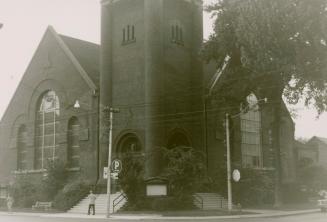 Victoria/Royce Presbyterian Church, originally Victoria Presbyterian Church, Annette Street, northwest corner of Medland Street, Toronto, Ontario.