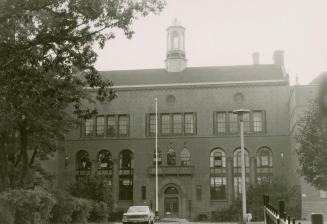 Humberside Collegiate Institute, Quebec Avenue, west side, north of Glendonwynne Road, Toronto, Ontario.