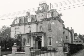 George L. Beardmore House, 'Chudleigh', Beverley Street, northwest corner of Dundas Street West, Toronto, Ontario.