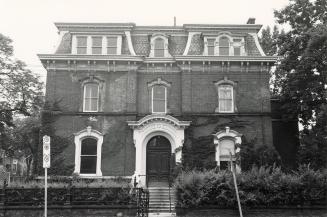 George Brown House, Beverley Street, northwest corner of Baldwin Street, Toronto, Ontario.