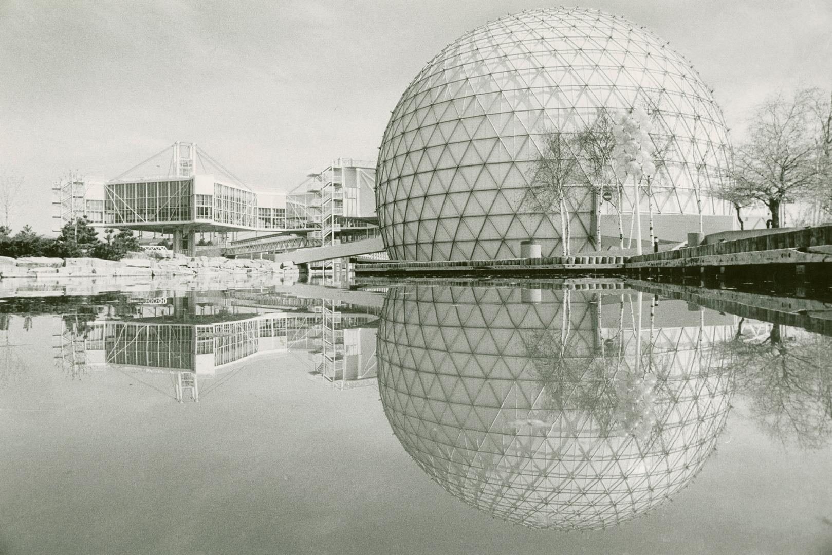 Design focus: At the heart of Ontario Place is the Cinesphere, an 800-seat cinema with an 80-foot-by-60-foot screen