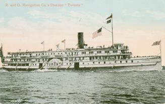 R. and O. Navigation Co.'s Steamer "Toronto"