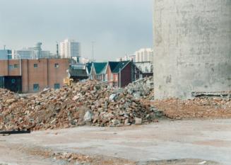 Demolition of Maple Leaf Mills, Junction Road, south side to north side of Canadian Pacific Railway tracks, between the west side of Cawthra Avenue and the west side of Old Weston Road, Toronto, Ont.