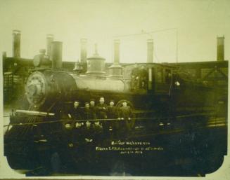 Boilermakers & fitters, CPR Roundhouse, West Toronto April 21, 1904, Toronto, Ont.