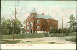 High School. Port Hope, Canada