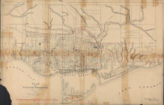 Plan of the city of Toronto