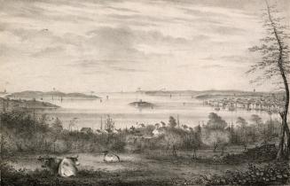 Entrance to Halifax Harbour from Reeve's Hill, Dartmouth (Nova Scotia)