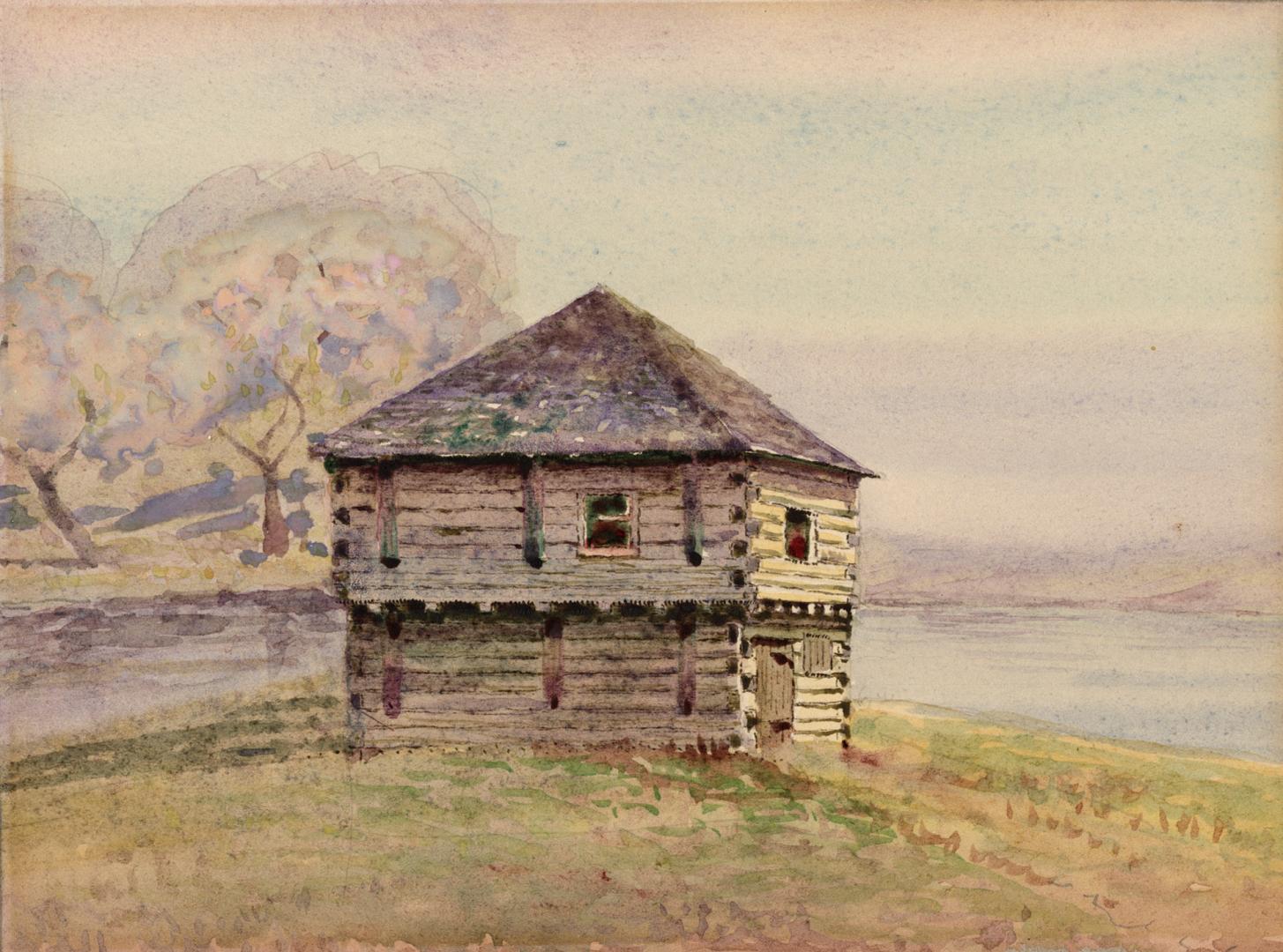 Blockhouse, Citadel Hill (Halifax, Nova Scotia), 1755