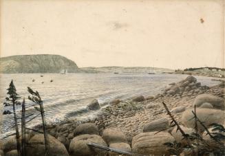Strait of Canso Looking North-West to Port Hastings, Nova Scotia