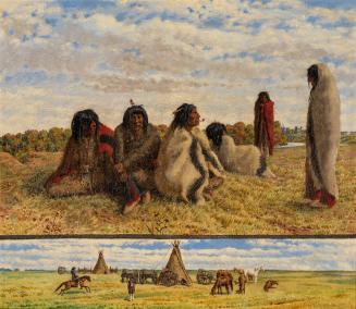 Indian Camp, Manitoba, 1862