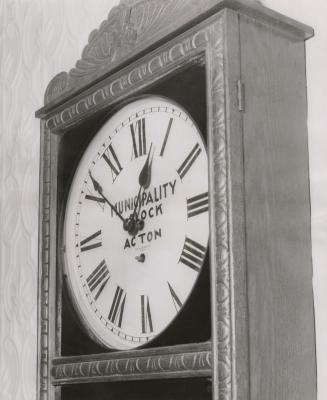 Council Chamber Clock, Acton municipal council. Acton, Ontario