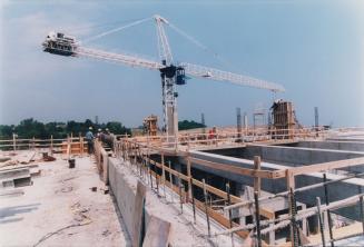 Water treatment plant, under construction. Ajax, Ontario