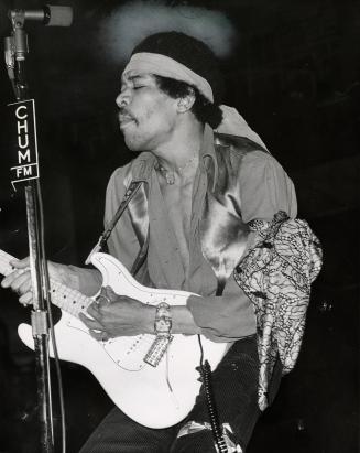 Jimi Hendrix: During a Toronto visit