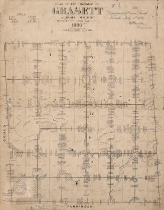 Plan of the township of Grasett Algoma District