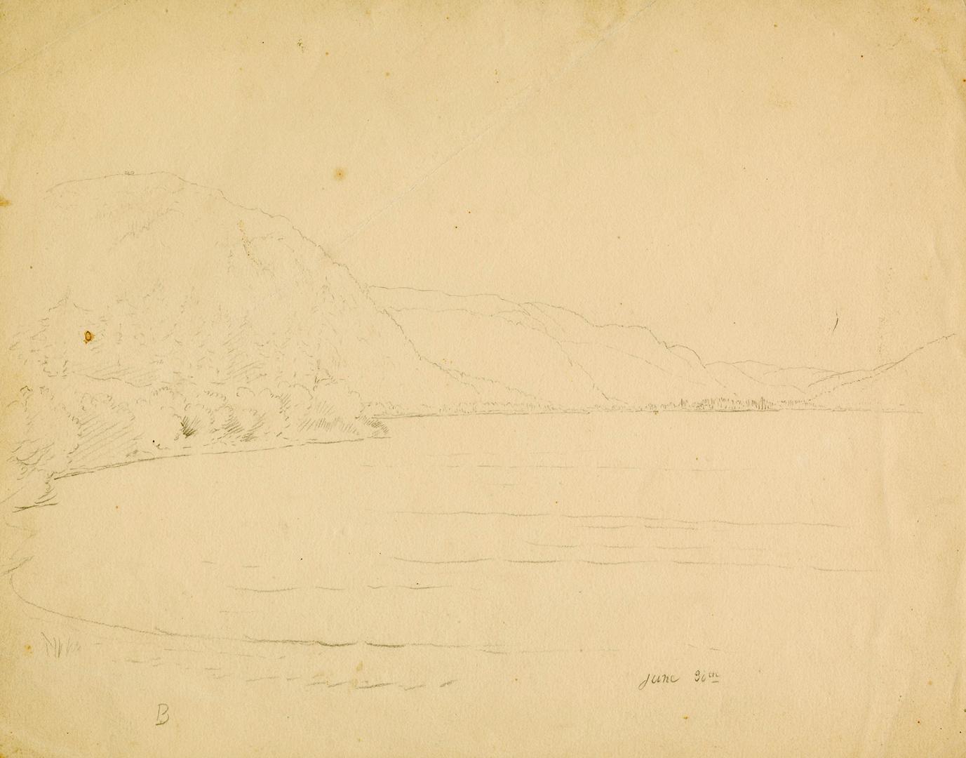 Lac Favre?, along Rivière Nipissis, Labrador Peninsula Expedition, 1861
