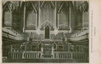 Metropolitan Church Organ Cost $47.000 Toronto