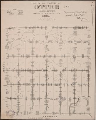 Plan of the township of Otter, Algoma District