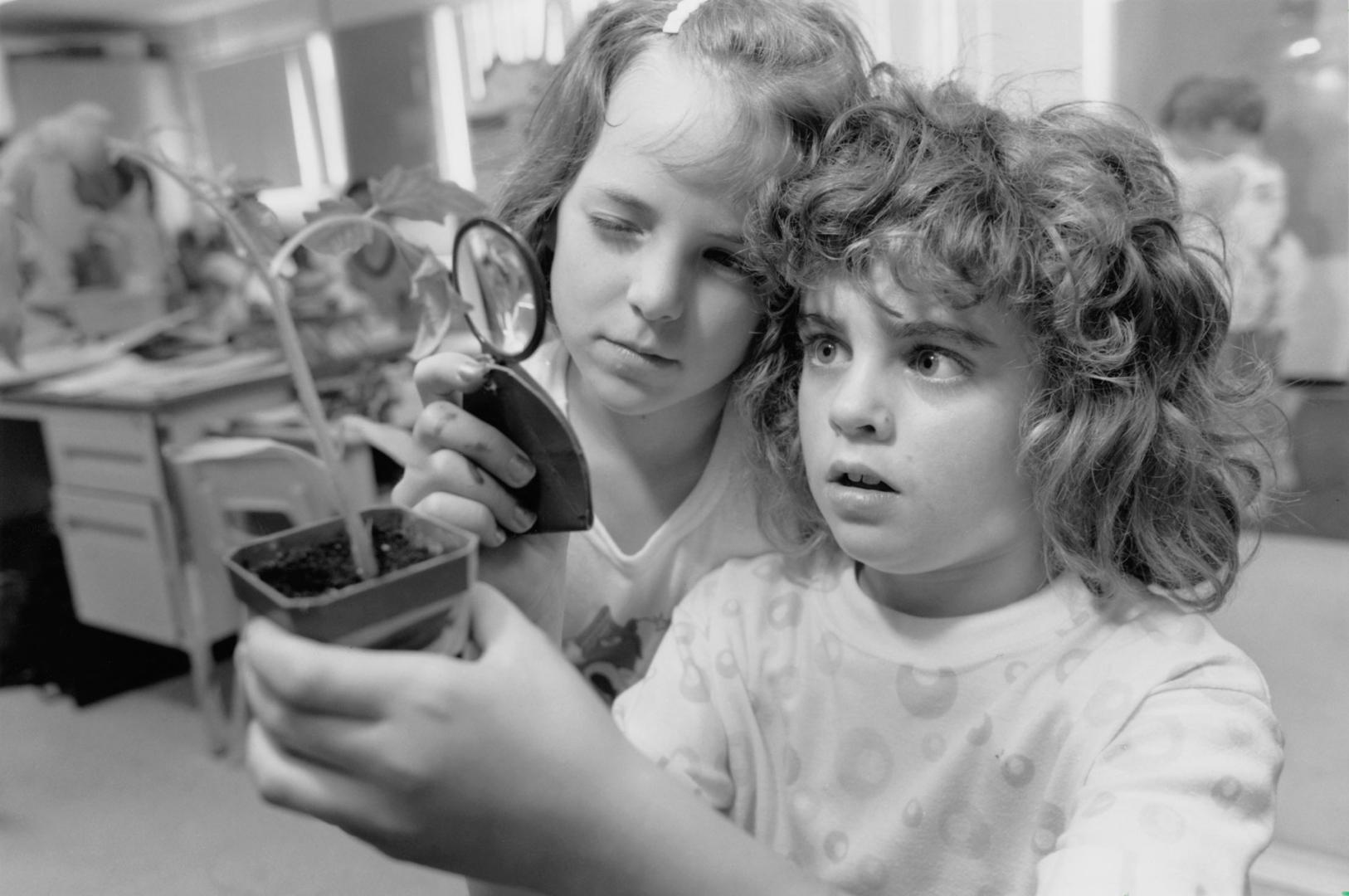 Grade 2 students at Devins Drive Public School, Kelly Newell and Brooke Biggs, Aurora, Ontario