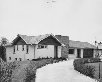 Prototype of homes, Bayview Village, Ontario