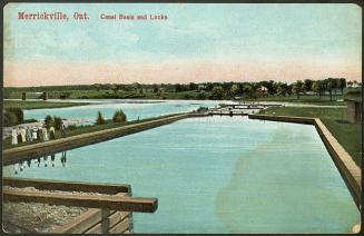 Merrickville, Ontario Canal Basin and Locks
