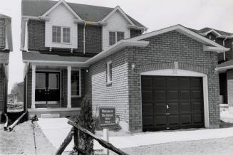 The Garnet model home, Rainbow Ridge.  Bowmanville, Ontario