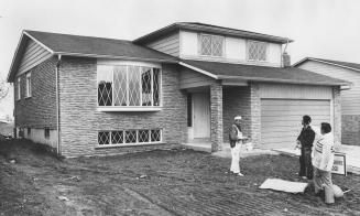 Sidesplit design house by Havendale Homes. Bradford, Ontario